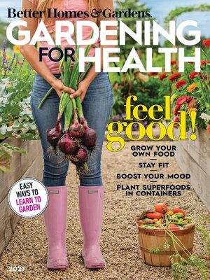 cover image of BH&G Gardening for Health
